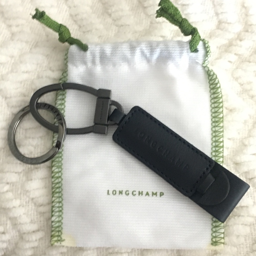 NWOT Longchamp 3D Keychain
